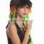 Party fan's colorful mullet wigs P-W218