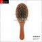 2017 trending products high quality hair brush with rubber handle