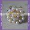 NR172 wedding rhinestone pearl napkin rings