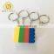 Fancy Customized Colorful LEGO Keychain With Logo