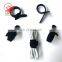 T-type adhesive fastener tape hook and loop cable tie