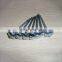 9BWG*2.5 Umbrella Head Box Construction Galvanized Roofing Coil Wire Nails Tacks With Washer