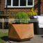 Corten Steel Flower pot/Garden Planter/Outdoor Decoration