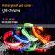 LED Dog Collar Reflective Strip Waterproof Multifunctional Charging Glowing Collar