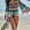 2020 Chiffon Swimwear Bathing Suit Women Sunscreen Beachwear Bikini With Cover Up Swimsuits