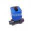 CTF001 motorized pvc ball valve plastic ball valve electric ball valve