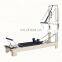 White Maple Wood Reformer Pilates With Tower Used in Pilates Machine Reformer SRP04