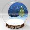 New human size snow ball globe giant inflatable snow globe for Outdoor Advertising ball