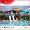 Hot Popular Design Fiberglass Water Slide Theme Water Park For Sale
