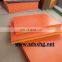 High Density Polyethylene Sheet .040" x 48" x 96" - HDPE Orange