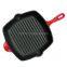 10 Inch Square Enamel Cast Iron Grill Pan      Bakeware Supplier      Square cookware set wholesale