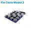 Special hub nut cover rim screw cap protective cover for Tesla Model 3 2017 2018 2019 Decoration modification accessories