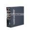 OEM  Industrial Grade 10/100Mbps 1 Fiber Optical Port  8 RJ45 Port Fiber To Ethernet Converter