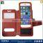 high quality smartphone universal magnetic wallet flip leather case