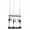 Wall-mounted ABS Fishing Rod Display Rack Fixed Base Support Storage Holder Collection Stand Tackle Accessories