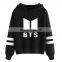 Plus size OEM Free SampleChampion Men's BTS Loose hooded sweatshirt with BTS printing