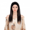 REMY HUMAN HAIR HEADBAND WIG STRAIGHT HEADWRAP WIG NATURAL COLOR