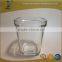 150ml Square glass pudding bottle candle jar