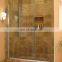 modern cheap bathroom frameless safety tempered small shower glass doors