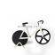 Perfect Promotional Wholesale Custom Plastic Bicycle Stainless Steel Pizza Cutter