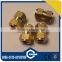 Brass threaded insert nut