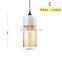 Chandelier Lamp Pendant Ceiling 1.5 m Crystal Droppers Black Metal Frame Light
