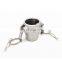 Food Grade Stainless Steel Camlock And Groove Coupler X Female FPT Type D