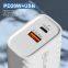 New Arrival 20w port usb c type c Us Eu Quick fast usb wall charger adapter for cellphone charger