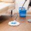 Mop and Bucket Set  Microfiber  Mop with bucket  Floor Cleaning System Flat floor mop for Hardwood Tile Laminate Marble