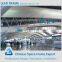 Seamless steel structure for airport construction