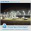 High security prefab steel space frame airplane hangar