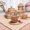 Hot Sale Love Heart Tea Set With Box Rattan Boho toy Kid Doll Toy Tea Cups & Sets Vietnam Manufacturer