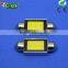 hotsale superbright 3w Cob festoon led,canbus festoon led 3w,car led cob
