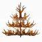 American rustic vintage Style dining room living room Large Antler Resin Decor Hanging chandelier