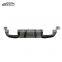 Diffusor traseiro em fibra de carbono de alta qualidade no estilo V modificado e lábio do para-choque traseiro para o BMW F87 M2 F87 M2