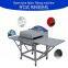 Custom hat press with sweatband machine; small adhesive machine; tube strip machine.