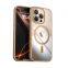 Secure Magnetic Clear Case for iPhone 11/12/13/13 Pro Max/14/15/15 Pro Max – Camera Lens Protection, Anti-Slip Design