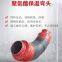 High-density polyethylene plastic outer protection polyurethane foam prefabricated direct buried insulation pipe fittings