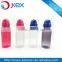 BPA Free colorful nozzle suction round cap children bottle