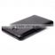 Stylish black flip leather case for asus fonepad 7 FE375, with card slots and standing function