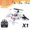 China Manufacture Syma X1 2.4G 4CH UFO RC Helicopter Remote Control Toy