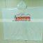 PE PVC Plastic Hooded Waterproof Poncho