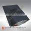black aluminum foil stand up bag