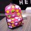 emoji qq smile face canvas daypack backpack cool Cute Emoji Backpack Cool Kids School Backpack