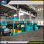 Steel leveling cut to length line