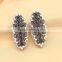 Direct Selling Wholesale Fashion Vintage Colorful Crystal Rhinestones Peacock Hairpin Barrette Hair Clip Hair Jewelry For Women