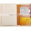 Multifunctional and cheap pvc leather notebook, black brown pu business notebook for businessman use