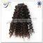 New products natural black color deep curly tapein hair extensions 100% brazilian virgin human hair