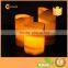 Multi-colored Pillar Candle LED Outdoor Candle Cheap Light Green Color
