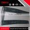 Spiral electrical heating elements for industrial furnace installation